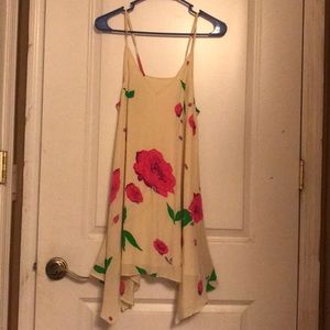 100% Silk floral dress